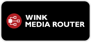 WINK Media Router Logo