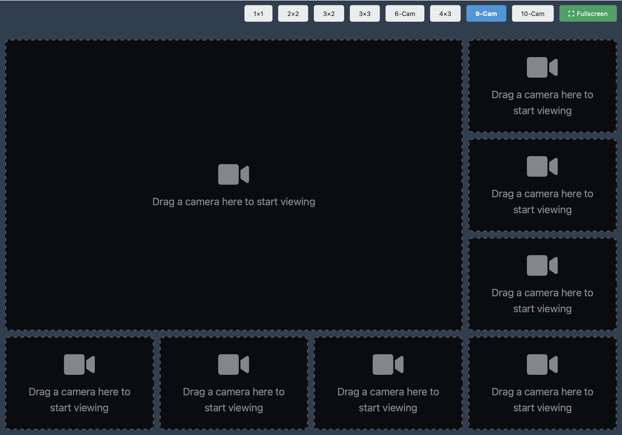 9 Camera Layout