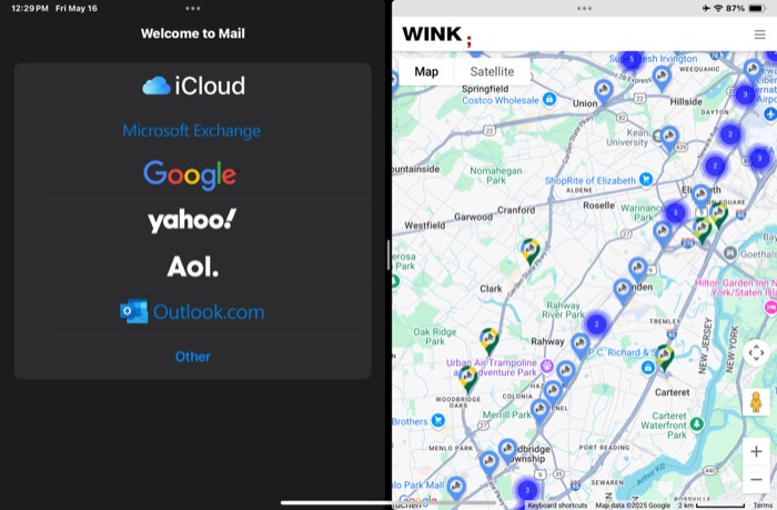 Public Eye iPad Map View - Interactive Camera Locations