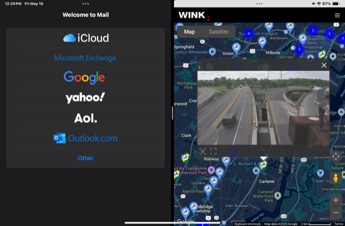 Public Eye iPad Map View - Camera Clustering